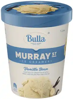 IGA Bulla Murray St Ice Creamery Selected Varieties offer