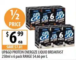Supabarn UP&GO Protein Energize Liquid Breakfast offer