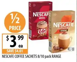 Supabarn Nescafe Coffee Sachets offer