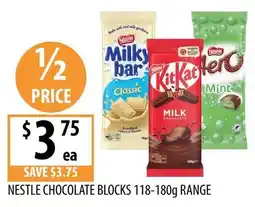 Supabarn Nestle Chocolate Blocks offer