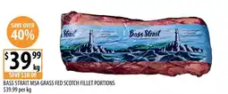 Supabarn Bass Strait MSA Grass Fed Scotch Fillet Portions offer