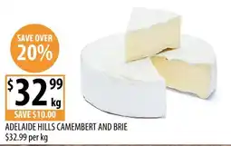 Supabarn Adelaide Hills Camembert and Brie offer
