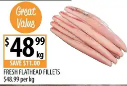 Supabarn Fresh Flathead Fillets offer