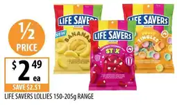 Supabarn Life Savers Lollies offer