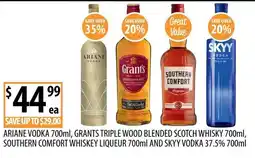 Supabarn Ariane Vodka offer
