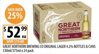 Great Northern Brewing Co Original Lager