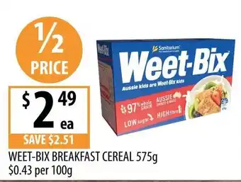 Weet-Bix Breakfast Cereal
