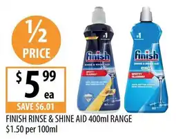 Supabarn Finish Rinse & Shine Aid offer