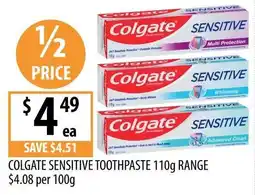 Supabarn Colgate Sensitive Toothpaste offer