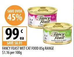 Supabarn Fancy Feast Wet Cat Food offer