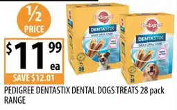 Supabarn Pedigree Dentastix Dental Dogs Treats offer