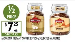 Supabarn Moccona Instant Coffee 95/100g Selected Varieties offer