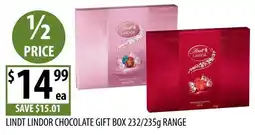 Supabarn Lindt Lindor Chocolate Gift Box offer