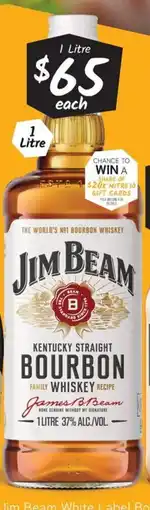 Cellarbrations Jim Beam Kentucky Straight Bourbon offer