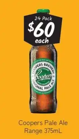 Cellarbrations Coopers Pale Ale offer