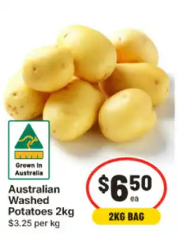 IGA Australian Washed Potatoes offer
