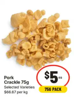 IGA Pork Crackle offer