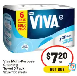IGA Viva Multi-Purpose Cleaning Towel offer