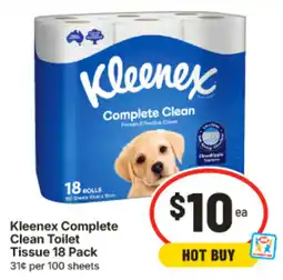IGA Kleenex Complete Clean Toilet Tissue offer