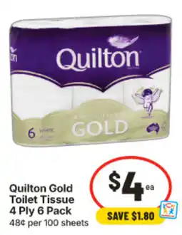 IGA Quilton Gold Toilet Tissue offer