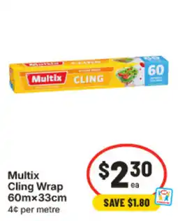 IGA Multix Cling Wrap offer