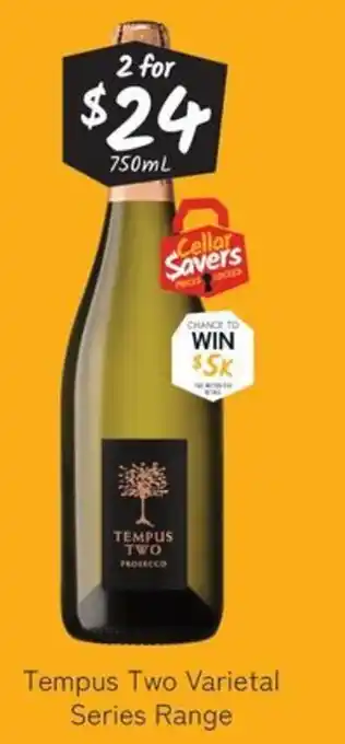 Cellarbrations Tempus Two Prosecco offer