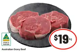 IGA Australian Gravy Beef offer