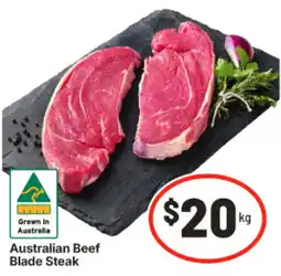 IGA Australian Beef Blade Steak offer
