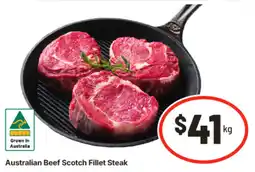 IGA Australian Beef Scotch Fillet Steak offer