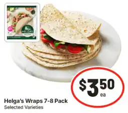 IGA Helga's Wraps offer