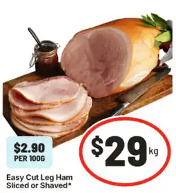 IGA Easy Cut Leg Ham offer