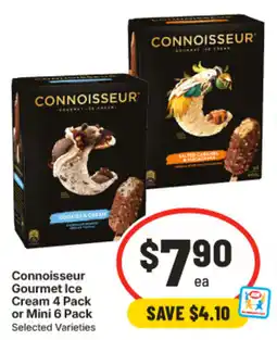 IGA Connoisseur Gourmet Ice Cream offer