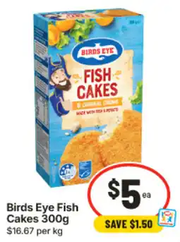 IGA Birds Eye Fish Cakes offer