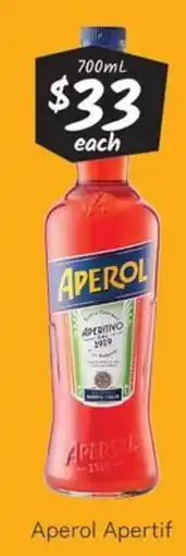 Cellarbrations Aperol Apertif offer