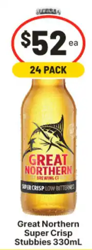 IGA Great Northern Super Crisp Stubbies offer