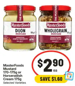 IGA MasterFoods Mustard offer