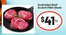 IGA Australian Beef Scotch Fillet Steak offer