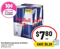 IGA Red Bull Energy Drink offer