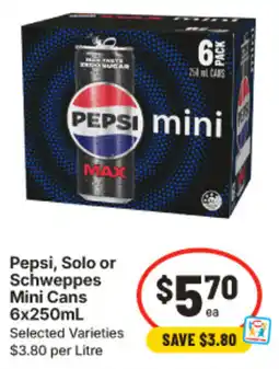 IGA Pepsi mini offer