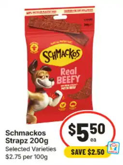 IGA Schmackos Strapz offer
