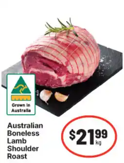 IGA Australian Boneless Lamb Shoulder Roast offer