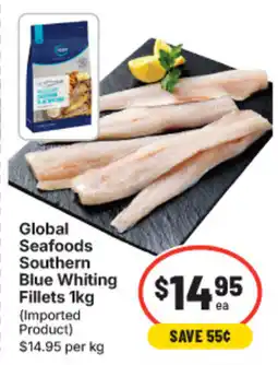 IGA Global Seafoods Southern Blue Whiting Fillets offer