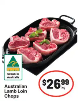 IGA Australian Lamb Loin Chops offer