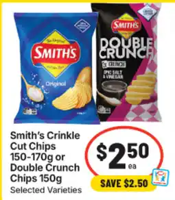 IGA Smith's Crinkle Cut Chips offer