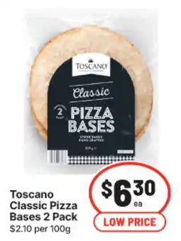 IGA Toscano Classic Pizza Bases offer