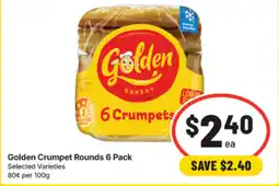 IGA Golden Crumpet Rounds offer