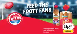 IGA Tip Top Rolls 6 Pack Selected Varieties offer