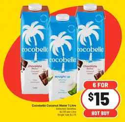 IGA Cocobella Coconut Water 1 Litre offer