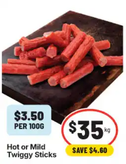 IGA Twiggy Sticks offer