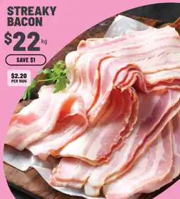IGA Streaky Bacon offer